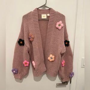 Size OS Anthropologie Flower Cardigan (Maeve)